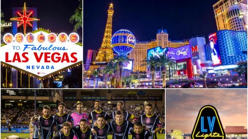 Între 777 și 4-3-3. Cum arată fotbalul în Las Vegas, orașul jocurilor de noroc și al petrecerilor sălbatice