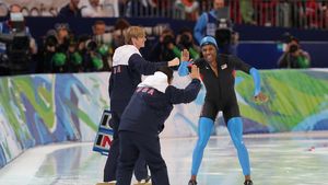 Primul sportiv de culoare** medaliat cu aur la JO de Iarnă și-a păstat titlul