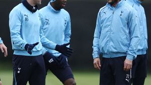 FOTO Beckham, la primul antrenament cu Tottenham!** Șefii londonezi se luptă să-l convingă să și joace