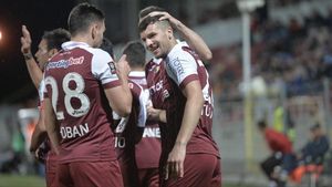 Liber spre play-off. Țucudean a marcat două goluri în Armenia și CFR are calificarea ca și acontată. Cronica partidei
