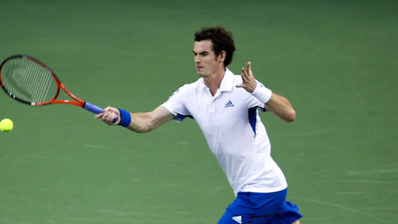 Andy Murray s-a calificat în finală la Shanghai