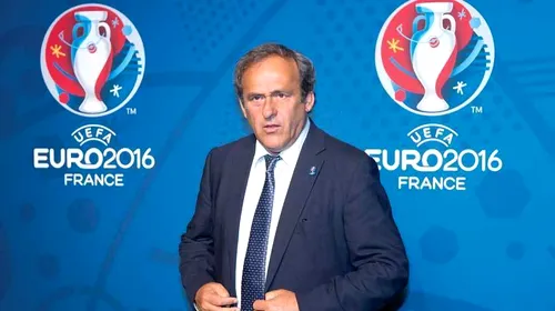Platini va anunța dacă va candida la președinția FIFA după Cupa Mondială