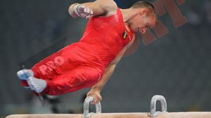 Flavius Koczi, locul șase la cal cu mânere! Hongtao Zhang, campion mondial!