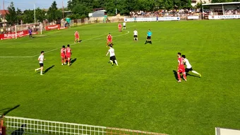SC Popești Leordeni a învis Șoimii Gura Humorului după un meci spectaculos și s-a calificat în finala barajului de promovare în Liga 2. Alexandru Dane, cel mai bun de pe teren: ”Am pulsul 200”