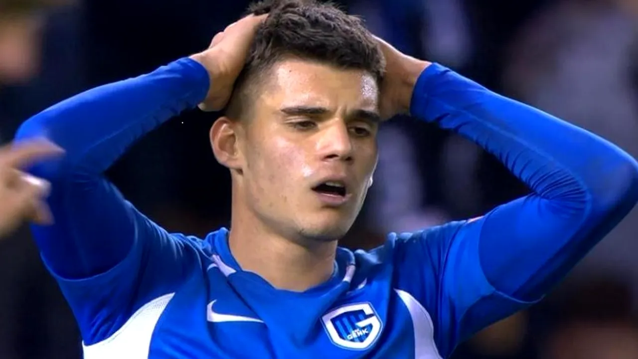 Ianis Hagi a trăit pe teren dezastrul cu Napoli. Cu fotbalistul român în teren, Genk a fost aproape de gol