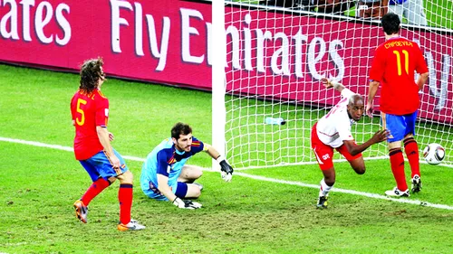 Bombă! Spania-Elveția 0-1 | VIDEO 3D golul care a răpus Campioana Europei