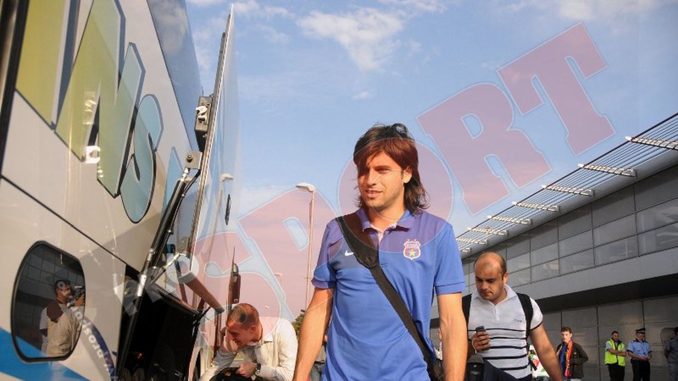 FOTO** Steaua a ajuns la Mediaș! Toja revine în echipa lui Bergodi