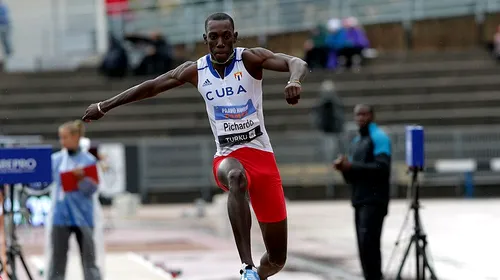 Atletul cubanez Pablo Pichardo a dat din nou lovitura la triplusalt