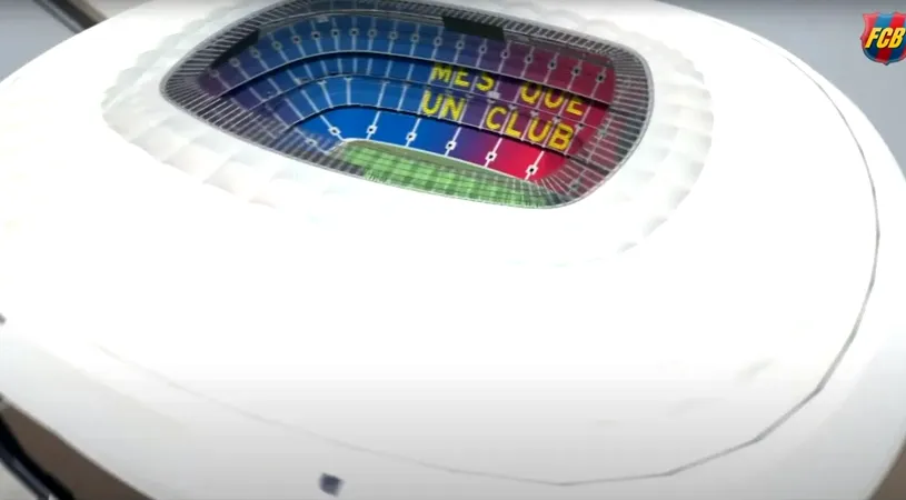 Cum va arăta noul stadion „Spotify Camp Nou” din Barcelona și când va fi gata în totalitate!