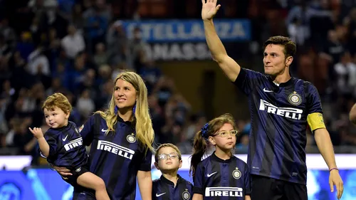 Zanetti, onorat de conducerea lui Inter. Post de vicepreședinte și numărul 4 retras pentru legenda argentiniană

