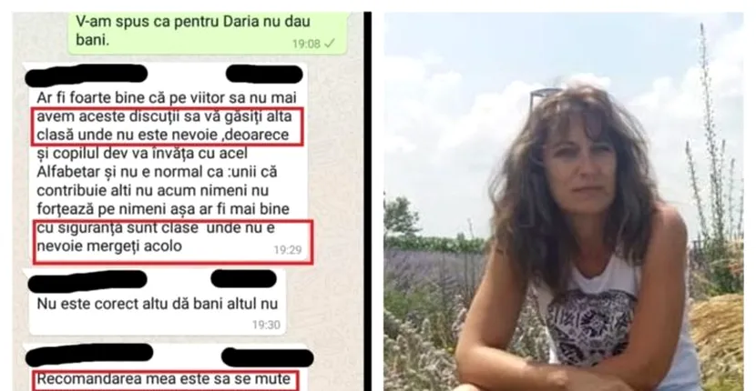 O mamă din Oradea, sfătuită să își mute fata din clasă pentru că a refuzat să dea bani pentru cadoul învățătoarei