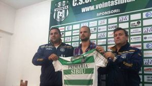 Lukanovic, legitimat!** "Am venit să dau cât mai multe goluri la Sibiu"