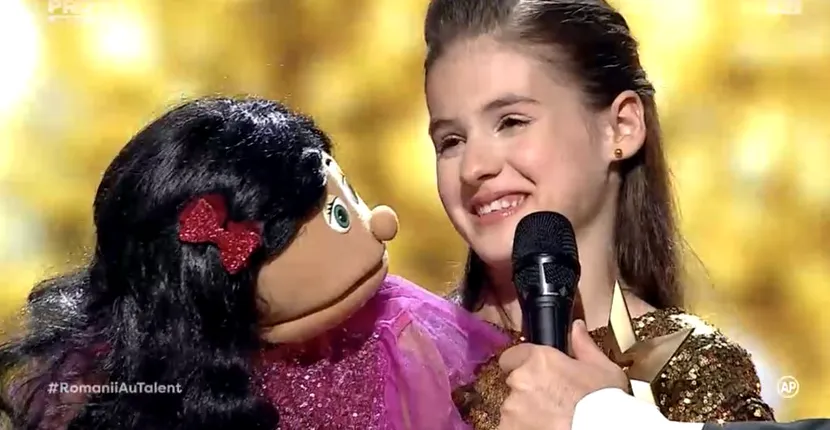 Ce are de gând să facă Ana Maria Mărgean cu marele premiu de la Românii au talent! Fetița-ventriloc și-a dezvăluit planurile de viitor