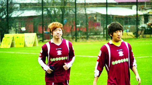Doi jucători sud-coreeni în teste la Rapid!