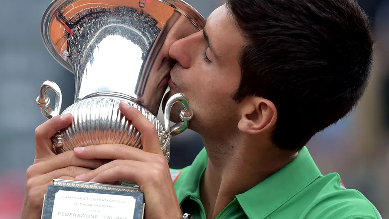 Gest superb făcut de Nole. Djokovic a donat premiul de la Roma pentru ajutorarea inundațiilor din Serbia