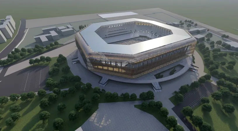 E gata! A fost aprobată demolarea fostului stadion și construirea noului complex polivalent dintr-un imens oraș al României: va costa 163.000.000 de euro și arena SF va avea 30.000 de locuri!