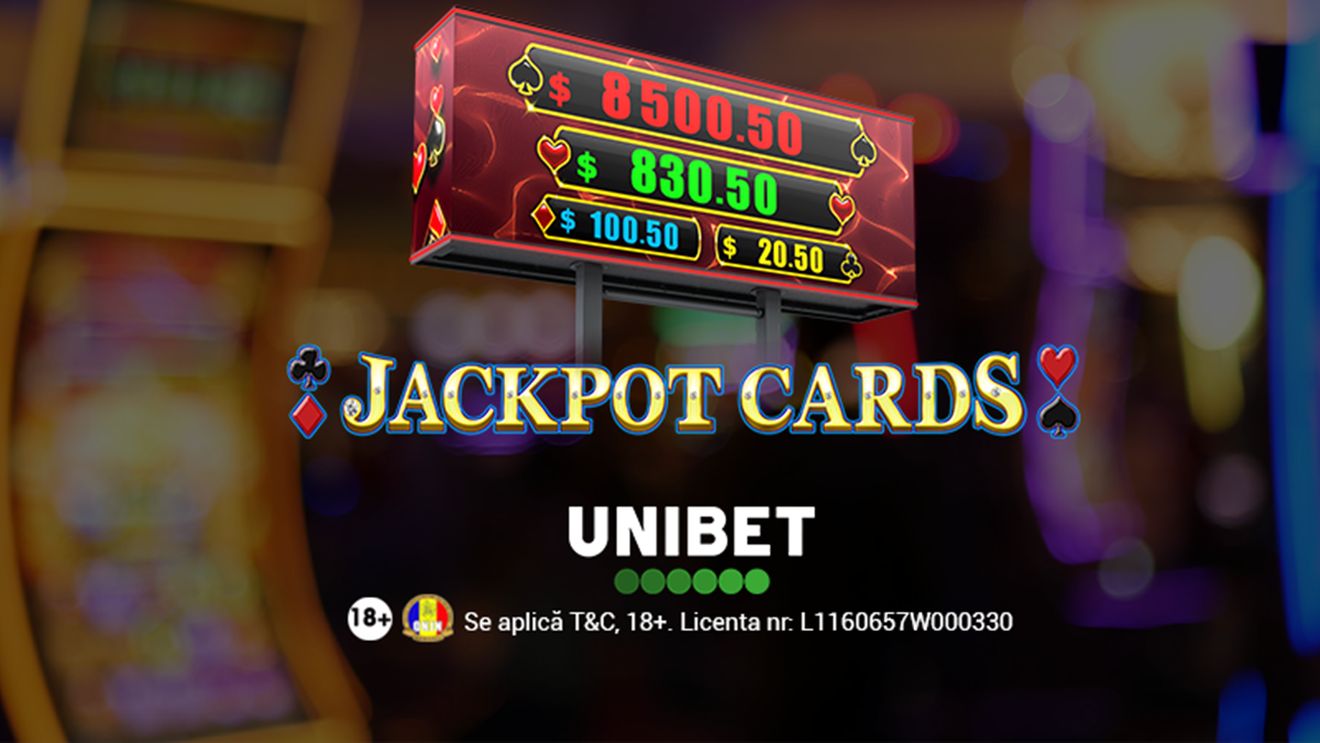 ADVERTORIAL | Jackpot EGT de peste 1 milion RON disponibil în Cazinoul Unibet