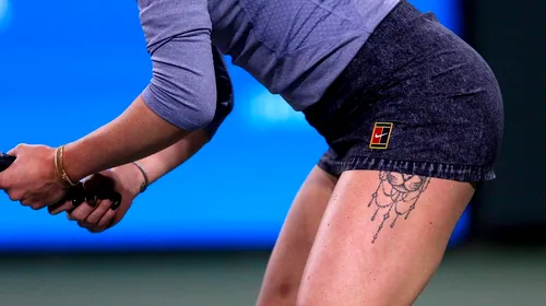 Culmea sponsorizării în tenis! O jucătoare cunoscută și-a tatuat sigla sponsorului tehnic, apoi i-a fost reziliat contractul | FOTO