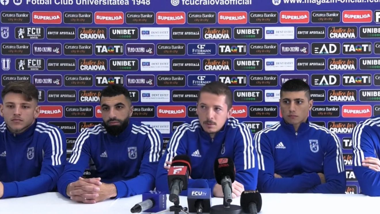 Alb-albaștrii de la U Craiova 1948 au luat atitudine și vor rejucarea partidei cu Sepsi. „Meciul se oprește în caz de rasism, nu xenofobie!”