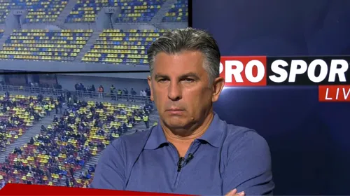 Ionuț Lupescu dă de pământ cu fotbalul românesc: „Anomalii! Sunt multe lucruri care nu sunt la locul lor!” | VIDEO EXCLUSIV ProSport Live
