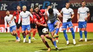 FK Csikszereda - Farul Constanța 1-0, în etapa 30 din Superliga. Gazdele urcă o poziție în clasament și scapă de locul de baraj