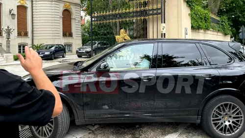 Imaginile momentului! Gigi Becali forțează transferul bombă! Florin Tănase, chemat de urgență la negocieri la Palat | FOTO PROSPORT & VIDEO