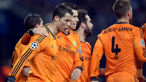 „Tridentul” Ronaldo – Benzema – Bale, cel mai puternic atac al Realului în Ligă, conform statisticii ultimilor cinci sezoane