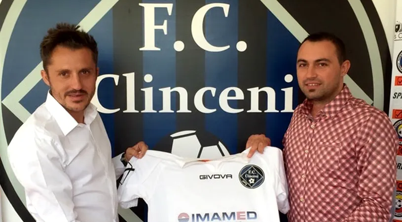 FC Clinceni va avea sponsor pe piept.** Bogdan Apostu a prezentat echipamentul pentru noul sezon