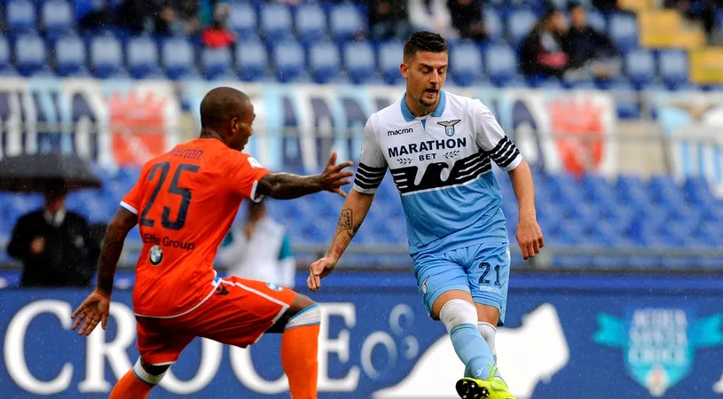 Ștefan Radu a urcat pe loc de UCL! Lazio s-a distrat cu SPAL, într-un meci în care frații Milinkovic-Savic au fost adversari