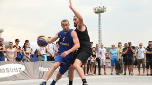 România-Serbia, 21-22, în sferturile de finală ale CM de baschet 3x3, de la Moscova
