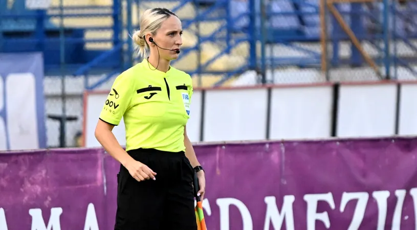 Alexandra Apostu, arbitrul asistent FIFA care a comis două greșeli majore în meciul Poli Iași - CS Gloria Bistrița, extrem de afectată după jocul din Copou. ”Numai în pielea ei să nu fii”