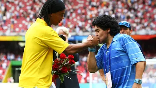 Ronaldinho revine în fotbal! La 40 de ani va juca la echipa antrenată de Maradona!