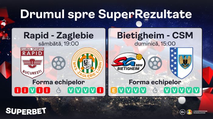 ADVERTORIAL | E weekend, e SuperHandbal! CSM și Rapid joacă în Liga Campionilor