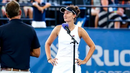 WTA, reacție de milioane după ce Irina Begu s-a calificat în finală la Cleveland: „Asta spune totul!