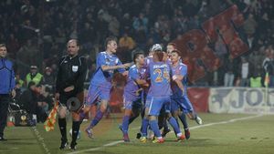 Ilie Stan refuză podiumul!** FCM Târgu Mureș - Steaua 1-0! Ciprian Tătărușanu a comis-o din nou
