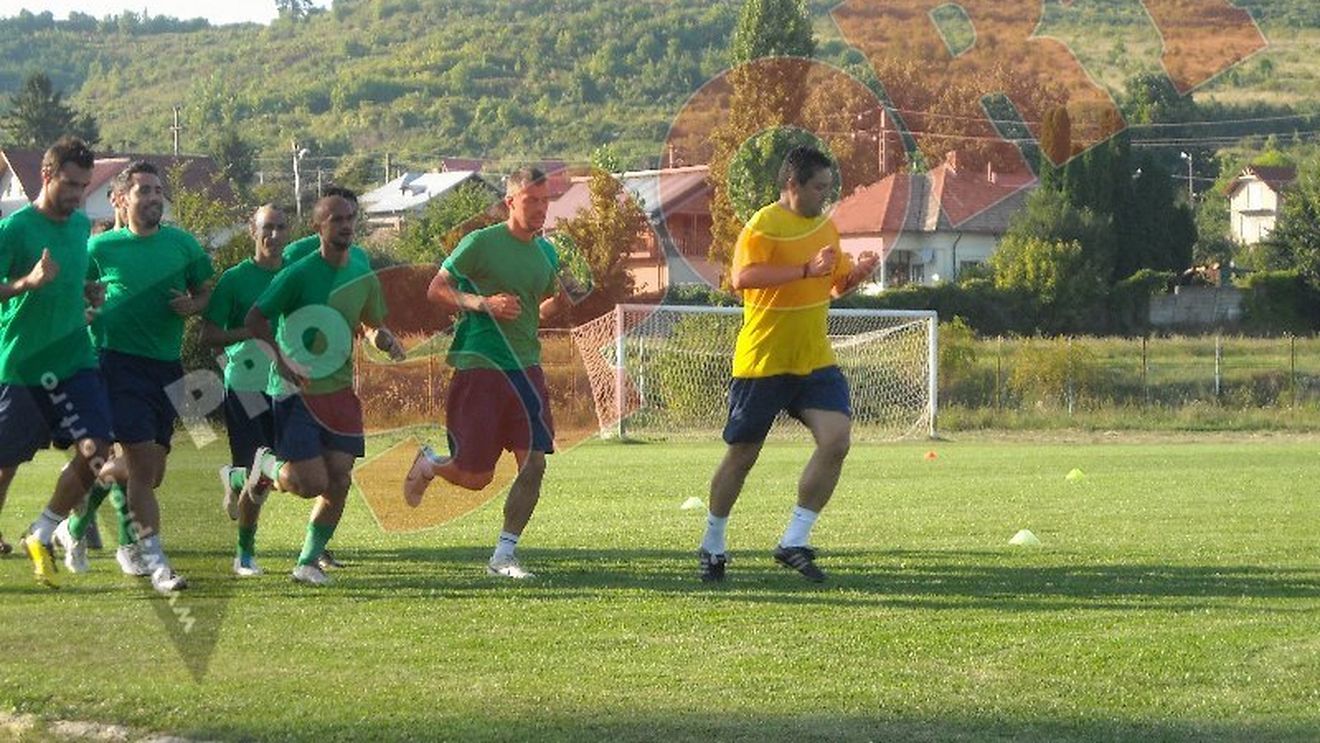 FOTO** Ilie Stan, la primul antrenament cu CS Mioveni