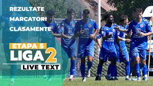 Etapa 5 Liga 2 | Steaua pierde la scor la Oradea și suferă primul eșec în acest sezon, la fel ca FC Voluntari. Poli Iași se împiedică din nou acasă