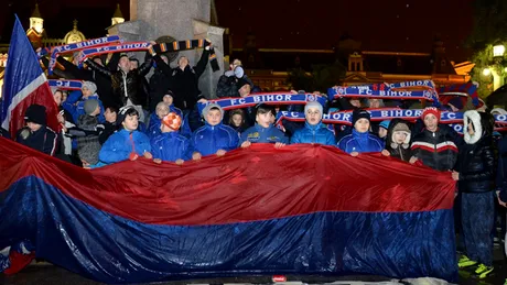 Suporterii orădeni organizează sâmbătă un marș de solidaritate cu clubul FC Bihor:** 