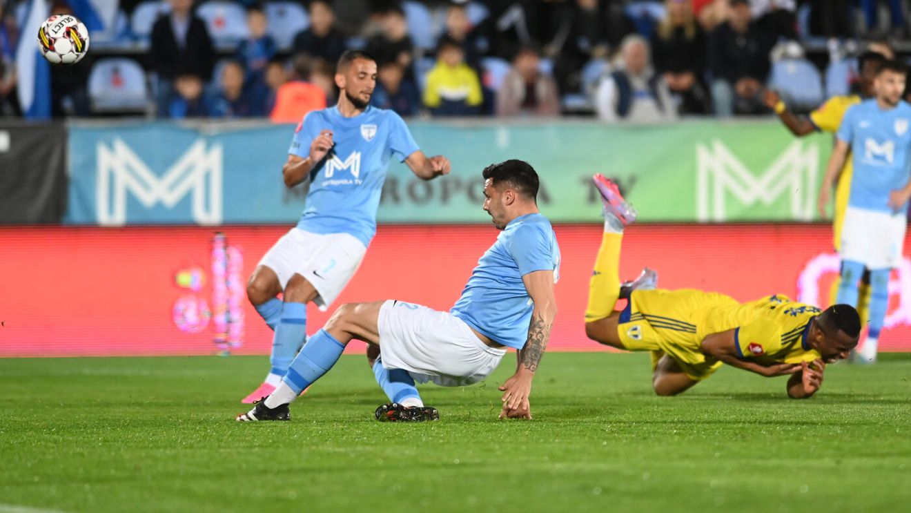 FC Voluntari - Petrolul Ploiești 2-2, în etapa a cincea din play-out-ul Superligii. Gazdele rămân în zona roșie și sunt la doar două puncte de baraj