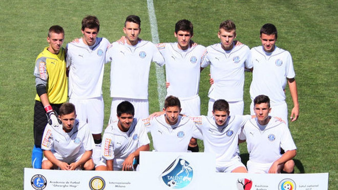 Viitorul sună bine!** Nouă jucători ai Academiei Hagi au fost convocați la loturile naționale U16 și U17