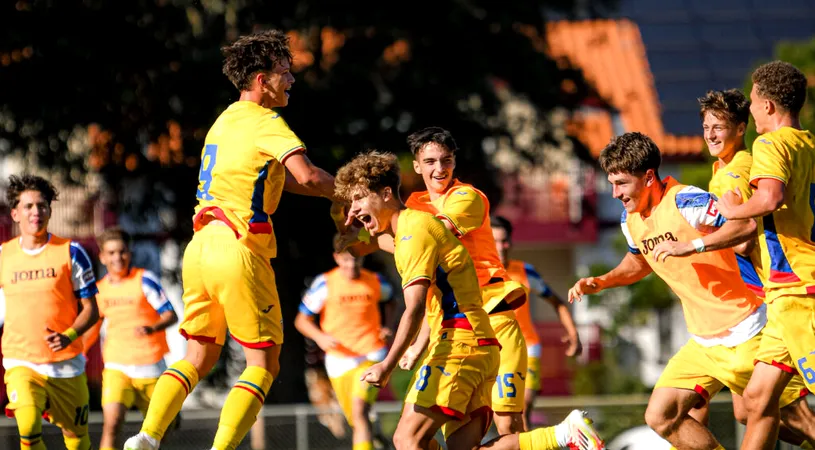 România U17 începe pregătirile pentru Cupa Mondială cu două meciuri amicale. Doi jucători care au evoluat în Liga 2 în sezonul recent încheiat, pe lista convocaților