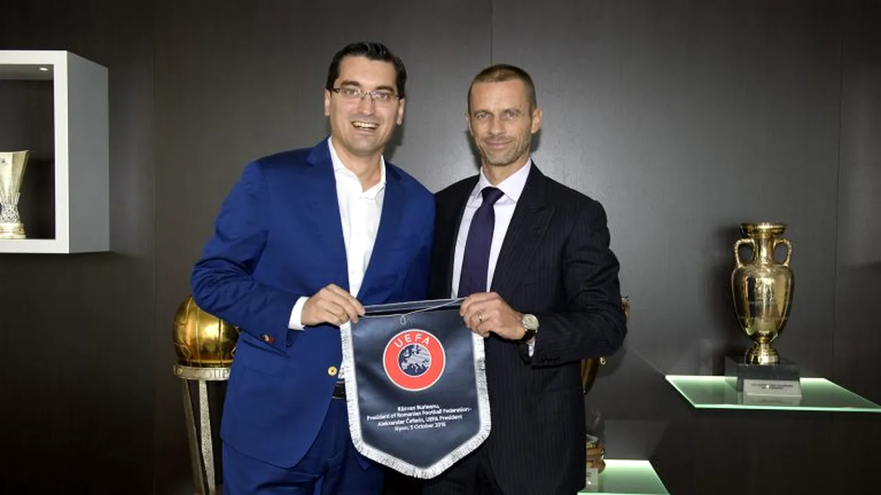 Începe războiul pentru funcția de președinte UEFA. Atenție, Răzvan Burleanu: cele trei nume mari, toți foști fotbaliști importanți, care vor să îi ia locul lui Ceferin