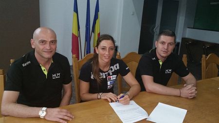 FOTO | Transfer important făcut de HCM Râmnicu Vâlcea: "Este un sentiment plăcut să revin, este ca a doua mea casă"