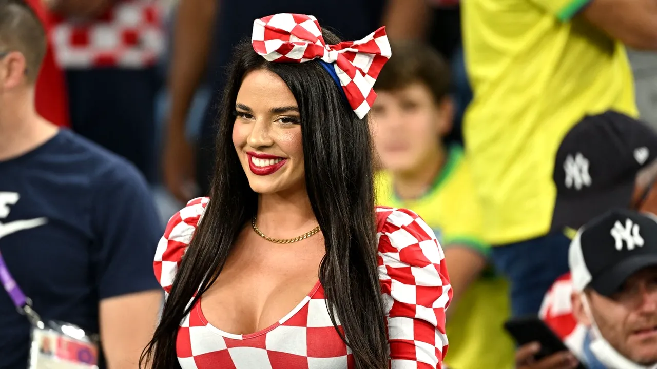 Ivana Knoll a atras toate privirile și la finala Argentina - Franța! Frumoasa din Croația, atac frontal la adresa FIFA | GALERIE FOTO