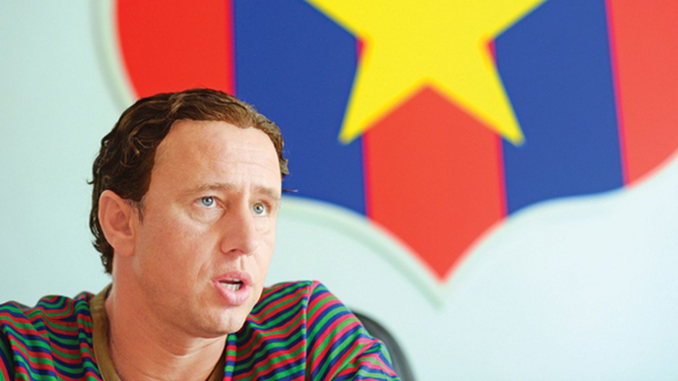 Reghe, ori campion, ori OUT de la Steaua!** "Îmi doresc titlul, dar nu țin la scaun, eu vreau doar rezultate"