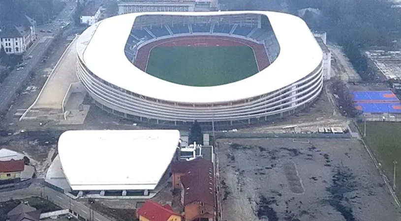 O nouă amânare a finalizării stadionului din Târgu Jiu!** Când ar putea fi gata arena 