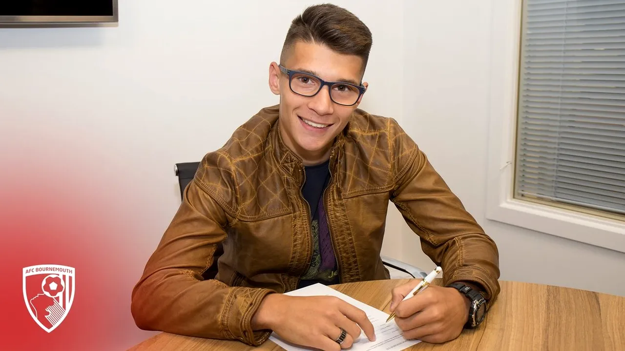 Bournemouth a transferat un mijlocaș român în vârstă de 18 ani! 