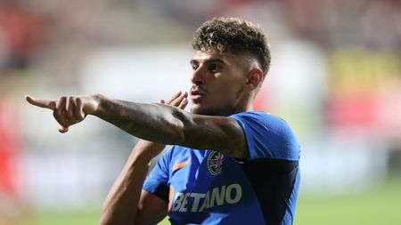 „Racheta” Florinel Coman! Gol rapid înscris de către preferatul lui Gigi Becali în UTA Arad - FCSB | VIDEO