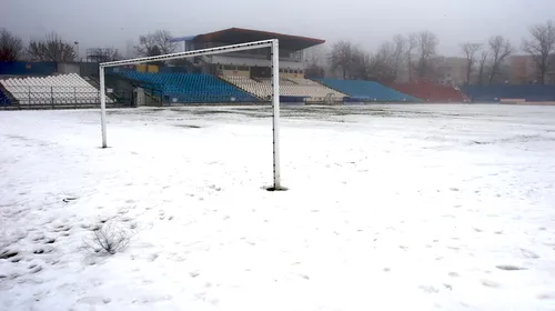 Dinamo cere amânarea returului: **”E multă zăpadă pe stadioane și e greu de scos”