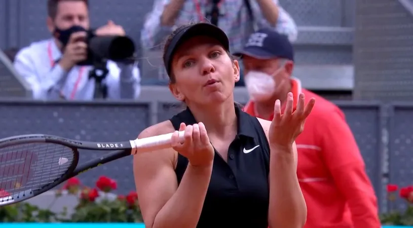 Simona Halep n-a avut un Paște liniștit, în ciuda victoriei cu Saisai Zheng! De ce s-a enervat și a dat cu racheta de pământ | VIDEO